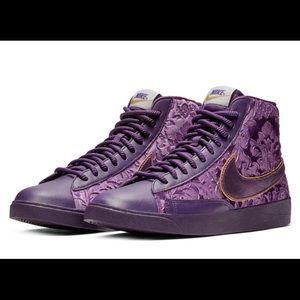 Nike Blazer Mid Velvet “Night Purple / Gold”